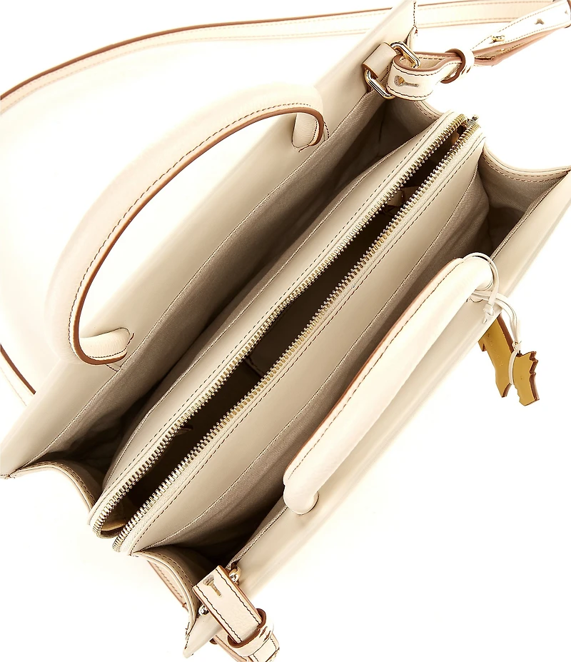 Radley London Spring Blooms Medium Raffia Picture Top Handle Bag