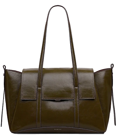 Radley London Chancery Medium High Shine Flapover Shoulder Bag