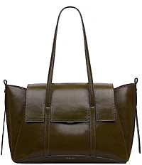 Radley London Chancery Medium High Shine Flapover Shoulder Bag