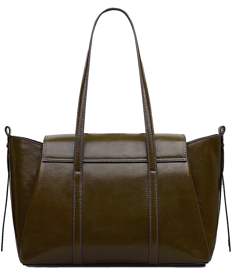 Radley London Chancery Medium High Shine Flapover Shoulder Bag