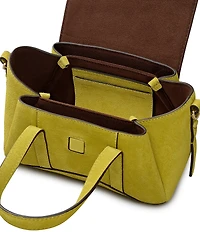 Radley London The Chancery Small Suede Top Handle Satchel Bag