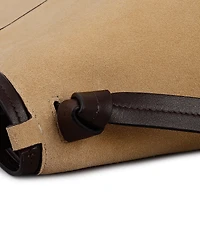 Radley London The Connaught Medium Ziptop Suede Bucket Bag