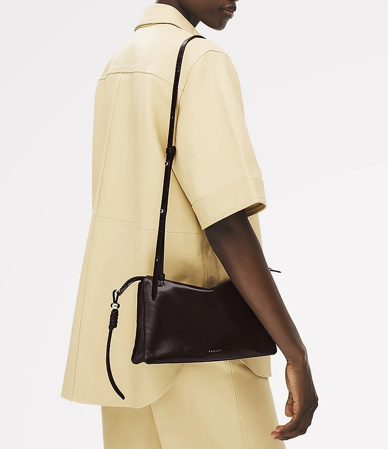 Radley London The Romilly Crinkle Sheen Leather Shoulder Bag