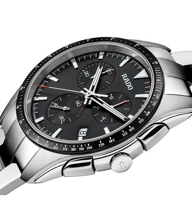 RADO Men's Hyperchrome Chronograph Stainless Steel Bracelet Watch