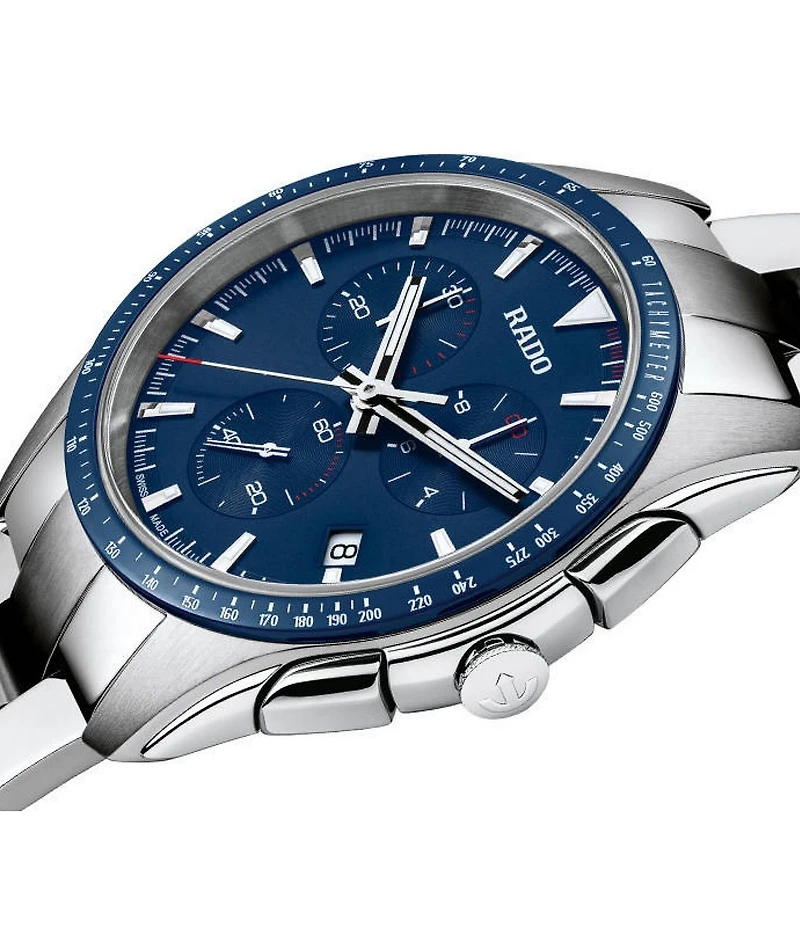 RADO Men's Hyperchrome Chronograph Stainless Steel Bracelet Watch