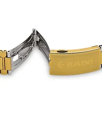 RADO Men's The Original Automatic Gold Stainless Steel Bracelet Watch