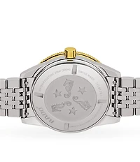 RADO Unisex Captain Cook Automatic Two Tone Stainless Steel Bracelet Watch