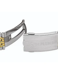 RADO Unisex Captain Cook Automatic Two Tone Stainless Steel Bracelet Watch