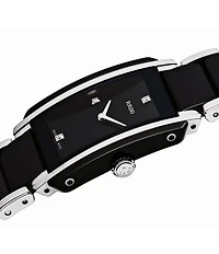 RADO Unisex Integral Diamongs Quartz Analog Two Tone Stainless Steel Bracelet Watch