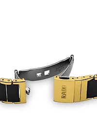 RADO Unisex Integral Diamonds Analog Ceramic Bracelet Watch