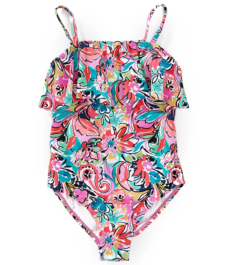 Raisins Big Girls La Playa Printed One-Piece Swimsuit