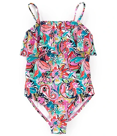 Raisins Big Girls La Playa Printed One-Piece Swimsuit