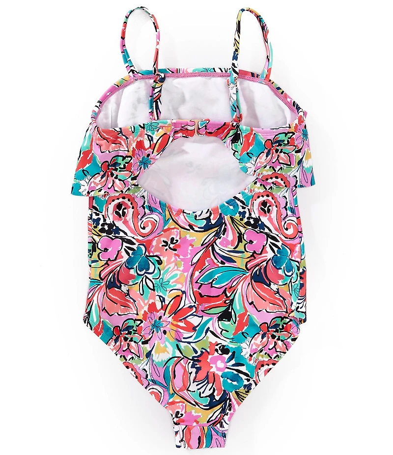 Raisins Big Girls La Playa Printed One-Piece Swimsuit