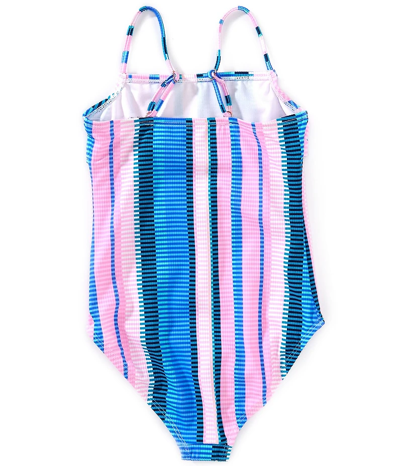 Raisins Big Girls Striped One-Piece Swimsuit