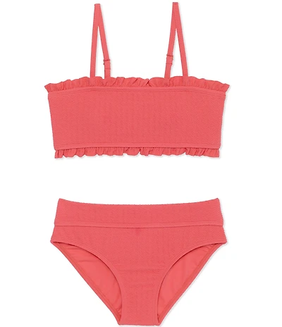 Raisins Big Girls CDM Ruffle Edge Detail 2-Piece Swimwear Set