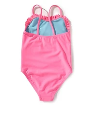 Raisins Little Girls Breaking Waves Girls Seahorse One Piece Swimsuit