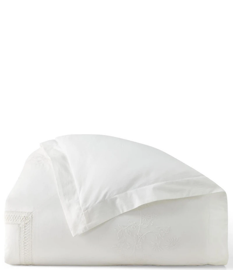 Ralph Lauren Adair Floral Embroidered Duvet Cover
