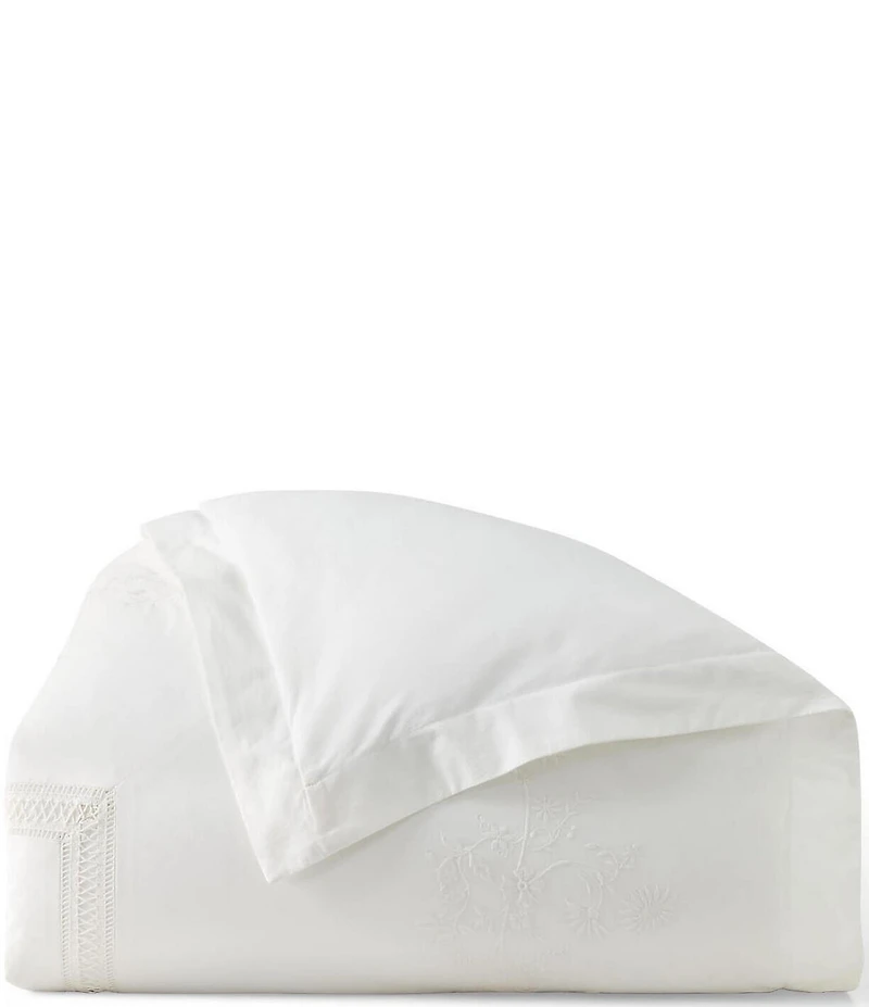 Ralph Lauren Meadow Lane Adair Floral Embroidered Duvet Cover