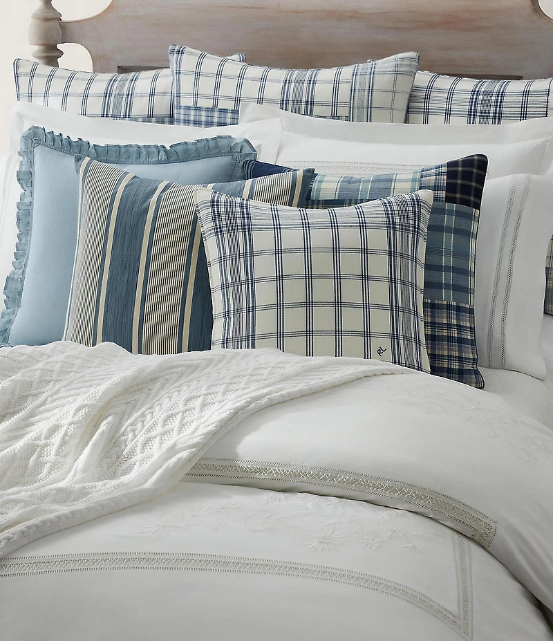 Ralph Lauren Meadow Lane Adair Floral Embroidered Duvet Cover