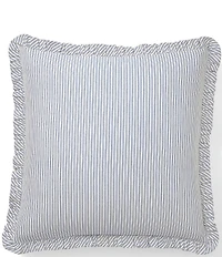 Ralph Lauren Amy Pinstriped Euro Pillow Sham