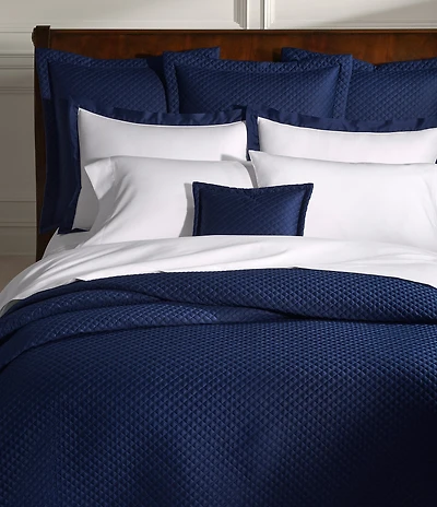 Ralph Lauren Argyle Organic Cotton Sateen Quilt