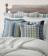 Ralph Lauren Austin Plaid Reversible Euro Sham