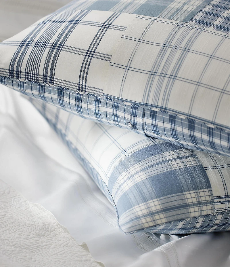 Ralph Lauren Austin Plaid Reversible Euro Sham