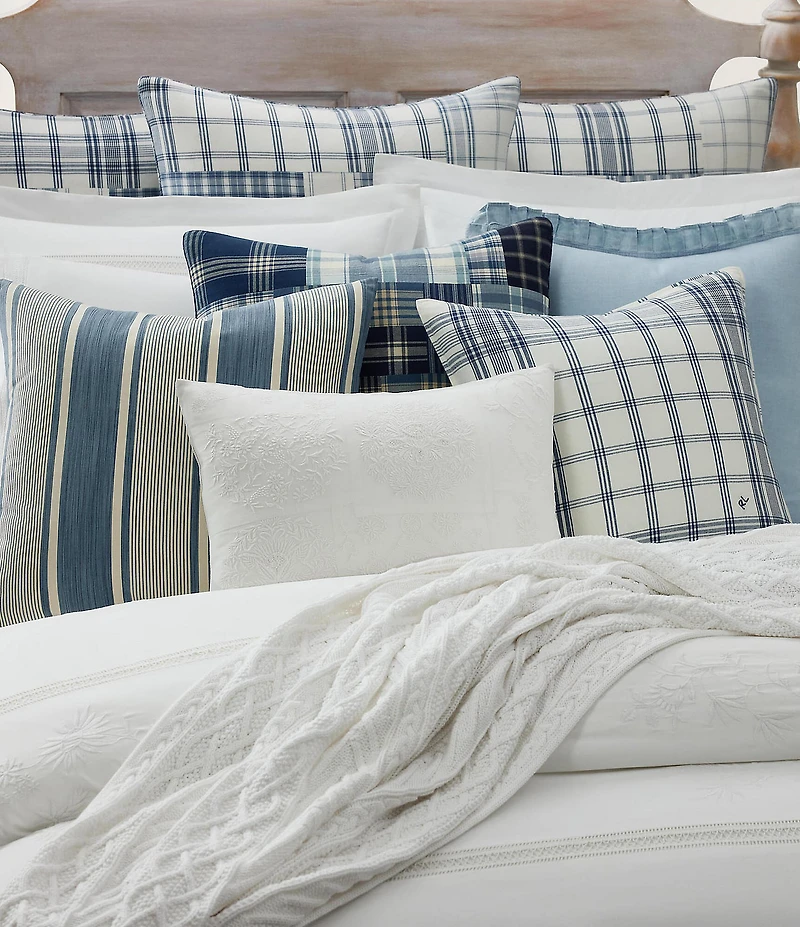 Ralph Lauren Austin Plaid Reversible Euro Sham