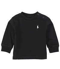 Ralph Lauren Baby Boys Long Sleeve Basic T-Shirt