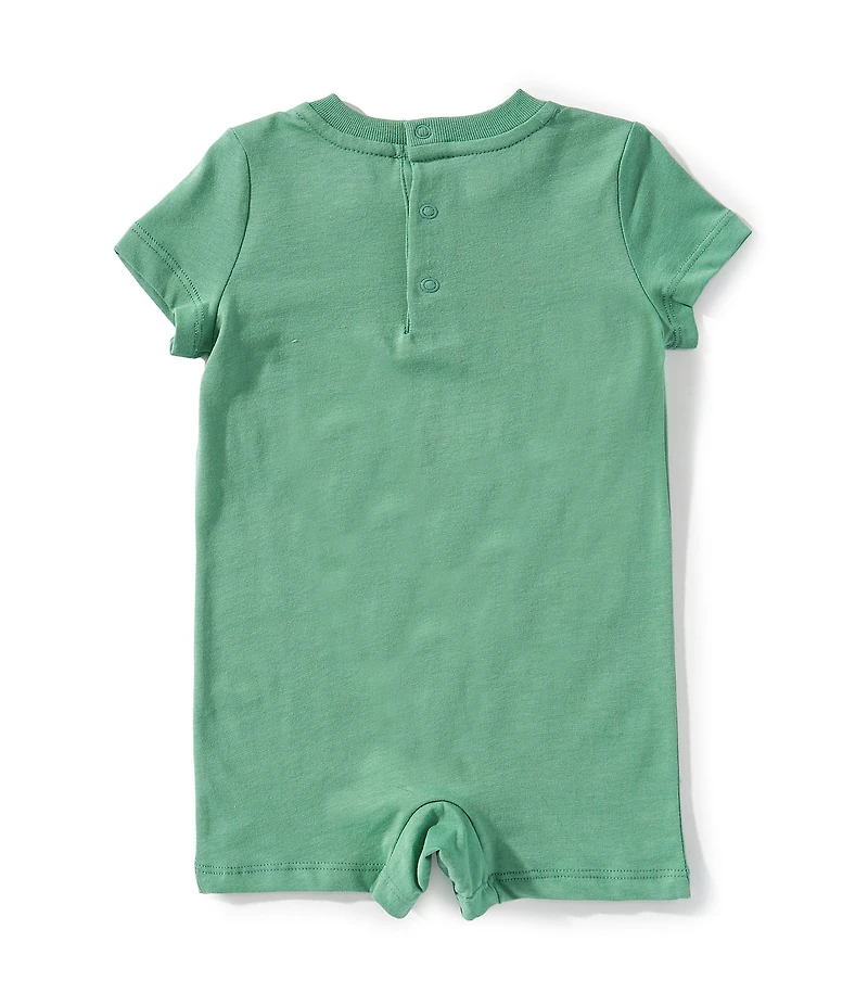 Ralph Lauren Baby Boys Polo Bear Graphic One-Piece Shortall