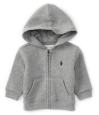 Ralph Lauren Baby Boys Long Sleeve Hooded Fleece Jacket