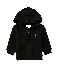 Ralph Lauren Baby Boys Long Sleeve Hooded Fleece Jacket