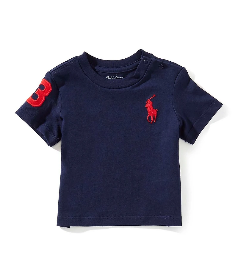 Ralph Lauren Baby Boys Short-Sleeve Big Pony Jersey T-Shirt