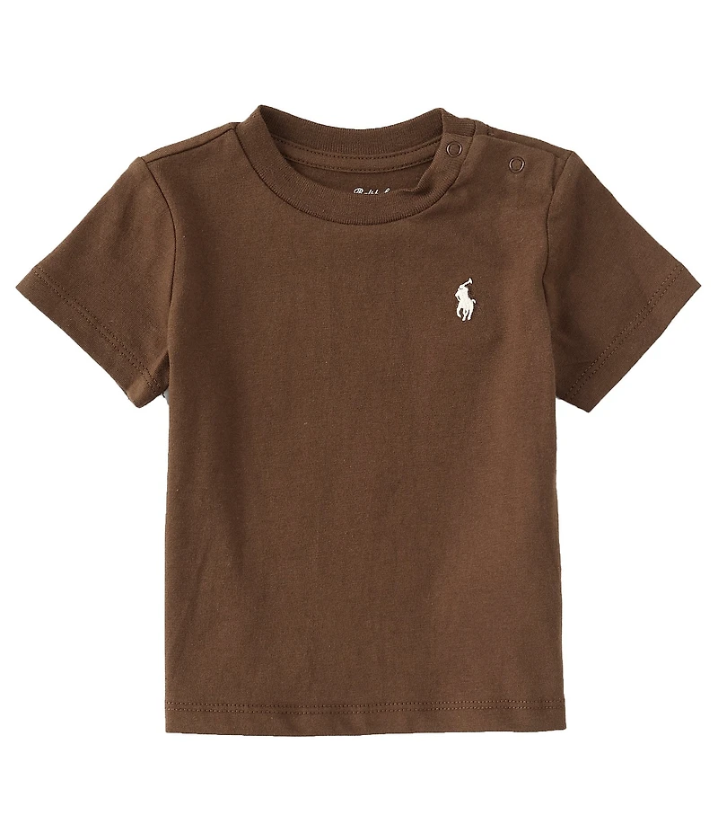 Ralph Lauren Baby Boys Short Sleeve Collegiate Essential T-Shirt