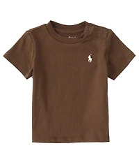 Ralph Lauren Baby Boys Short Sleeve Collegiate Essential T-Shirt