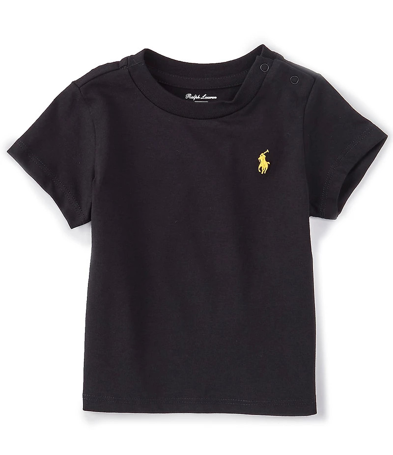 Ralph Lauren Baby Boys Short Sleeve Collegiate Essential T-Shirt