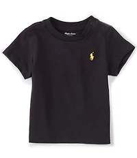Ralph Lauren Baby Boys Short Sleeve Collegiate Essential T-Shirt