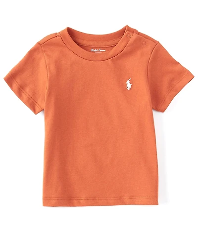 Ralph Lauren Baby Boys Short Sleeve Collegiate Essential T-Shirt