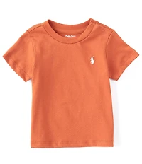 Ralph Lauren Baby Boys Short Sleeve Collegiate Essential T-Shirt