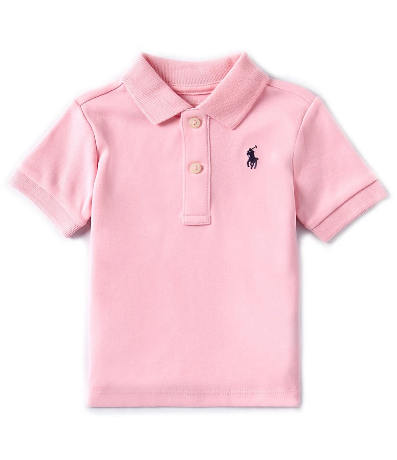 Ralph Lauren Baby Boys Short Sleeve Interlock Polo Shirt