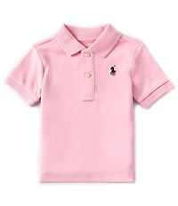 Ralph Lauren Baby Boys Short Sleeve Interlock Polo Shirt