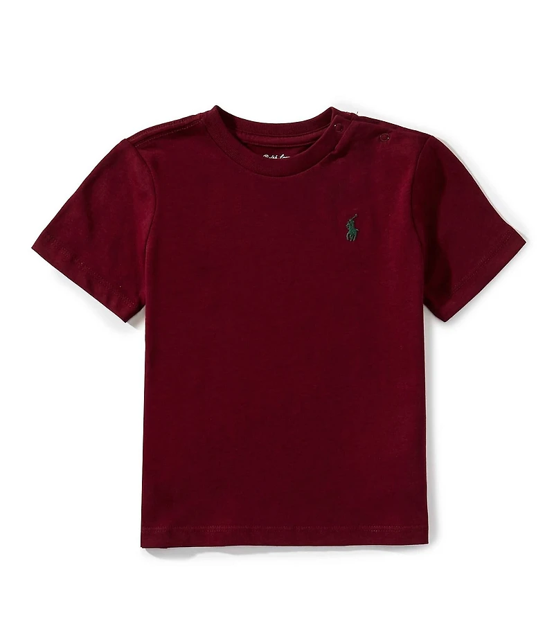 Ralph Lauren Baby Boys Short Sleeve Jersey T-Shirt