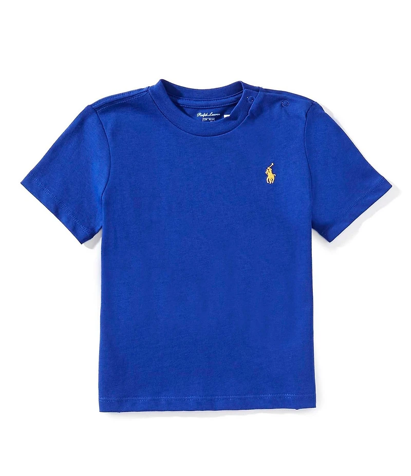 Ralph Lauren Baby Boys Short Sleeve Jersey T-Shirt