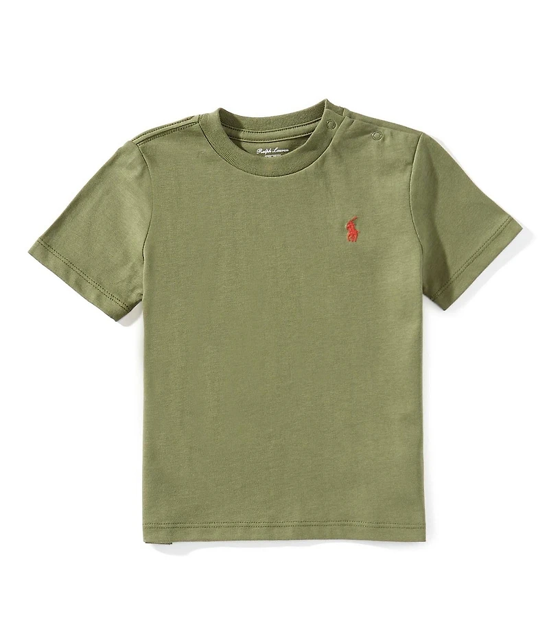 Ralph Lauren Baby Boys Short Sleeve Jersey T-Shirt