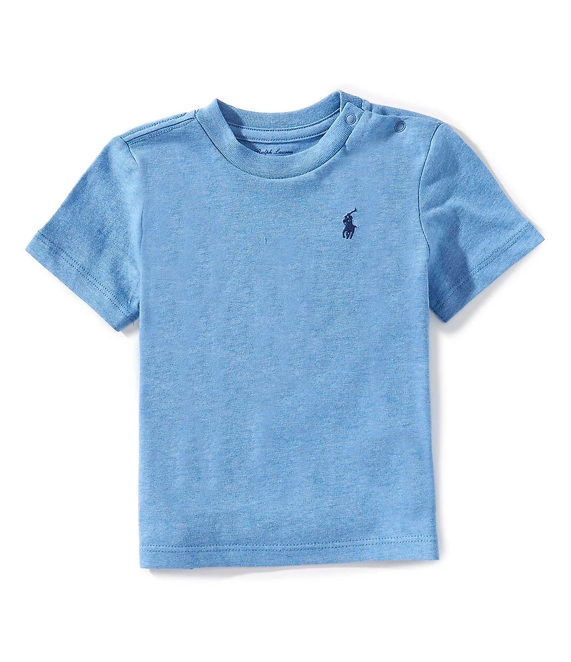 Ralph Lauren Baby Boys Short Sleeve Jersey T-Shirt