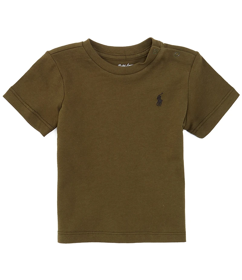Ralph Lauren Baby Boys Short Sleeve Jersey T-Shirt