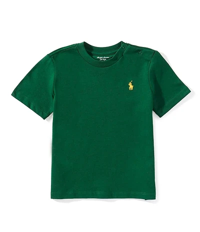 Ralph Lauren Baby Boys Short Sleeve Jersey T-Shirt