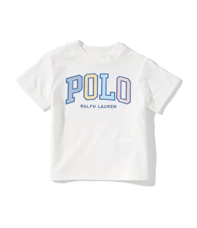 Ralph Lauren Baby Boys Short Sleeve Logo Jersey T-Shirt