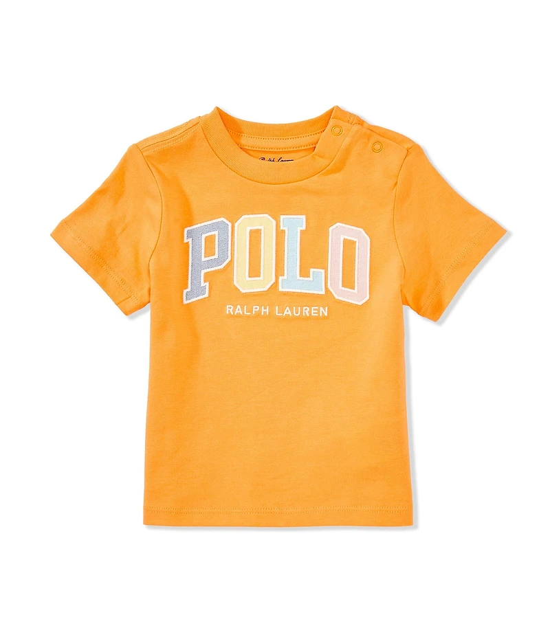 Ralph Lauren Baby Boys Short Sleeve Logo Jersey T-Shirt