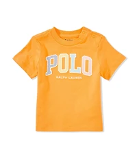 Ralph Lauren Baby Boys Short Sleeve Logo Jersey T-Shirt